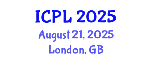 International Conference on Philosophy of Language (ICPL) August 21, 2025 - London, United Kingdom