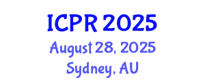 International Conference on Philosophy of Religion (ICPR) August 28, 2025 - Sydney, Australia