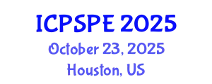 International Conference on Political Science and Political Economy (ICPSPE) October 23, 2025 - Houston, United States