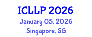International Conference on Language, Linguistics and Philosophy (ICLLP) January 05, 2026 - Singapore, Singapore