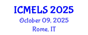 International Conference on Mathematics Education and Learning Sciences (ICMELS) October 09, 2025 - Rome, Italy