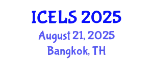 International Conference on Education and Learning Sciences (ICELS) August 21, 2025 - Bangkok, Thailand