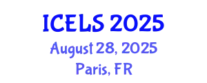International Conference on Education and Learning Sciences (ICELS) August 28, 2025 - Paris, France