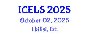 International Conference on Education and Learning Sciences (ICELS) October 02, 2025 - Tbilisi, Georgia