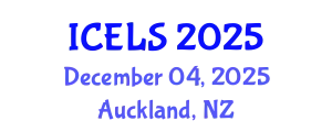 International Conference on Education and Learning Sciences (ICELS) December 04, 2025 - Auckland, New Zealand