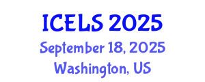 International Conference on Education and Learning Sciences (ICELS) September 18, 2025 - Washington, United States
