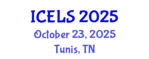 International Conference on Education and Learning Sciences (ICELS) October 23, 2025 - Tunis, Tunisia