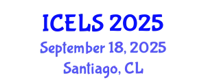 International Conference on Education and Learning Sciences (ICELS) September 18, 2025 - Santiago, Chile
