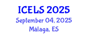 International Conference on Education and Learning Sciences (ICELS) September 04, 2025 - Málaga, Spain