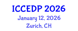International Conference on Civil Engineering and Disaster Prevention (ICCEDP) January 12, 2026 - Zurich, Switzerland