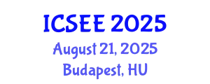 International Conference on Seismology and Earthquake Engineering (ICSEE) August 21, 2025 - Budapest, Hungary