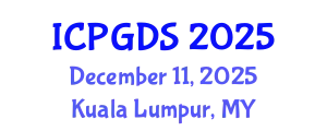 International Conference on Power Generation and Distribution Systems (ICPGDS) December 11, 2025 - Kuala Lumpur, Malaysia