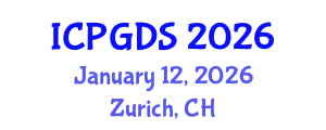 International Conference on Power Generation and Distribution Systems (ICPGDS) January 12, 2026 - Zurich, Switzerland