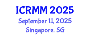 International Conference on Rock Mechanics and Mining (ICRMM) September 11, 2025 - Singapore, Singapore