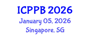 International Conference on Plant Physiology and Botany (ICPPB) January 05, 2026 - Singapore, Singapore