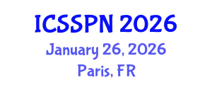 International Conference on Soil Science and Plant Nutrition (ICSSPN) January 26, 2026 - Paris, France