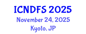 International Conference on Nutrition, Dietetics and Food Science (ICNDFS) November 24, 2025 - Kyoto, Japan