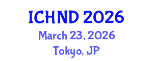 International Conference on Human Nutrition and Dietetics (ICHND) March 23, 2026 - Tokyo, Japan