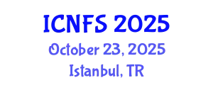 International Conference on Nutrition and Food Science (ICNFS) October 23, 2025 - Istanbul, Turkey