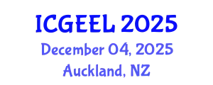 International Conference on General Education and Enhancing Learning (ICGEEL) December 04, 2025 - Auckland, New Zealand