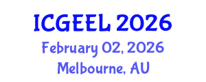 International Conference on General Education and Enhancing Learning (ICGEEL) February 02, 2026 - Melbourne, Australia