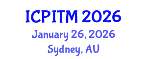 International Conference on Pedagogic Innovations and Teaching Models (ICPITM) January 26, 2026 - Sydney, Australia