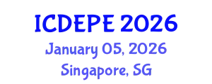 International Conference on Distance Education and Primary Education (ICDEPE) January 05, 2026 - Singapore, Singapore