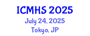 International Conference on Medicine and Health Sciences (ICMHS) July 24, 2025 - Tokyo, Japan
