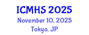 International Conference on Medicine and Health Sciences (ICMHS) November 10, 2025 - Tokyo, Japan