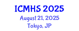 International Conference on Medicine and Health Sciences (ICMHS) August 21, 2025 - Tokyo, Japan