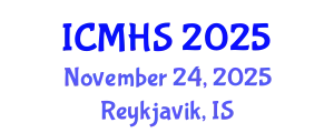 International Conference on Medicine and Health Sciences (ICMHS) November 24, 2025 - Reykjavik, Iceland