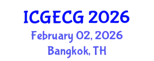 International Conference on Geotechnical Engineering and Computational Geophysics (ICGECG) February 02, 2026 - Bangkok, Thailand