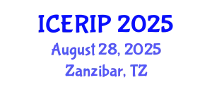 International Conference on Education, Research, and Innovation Policy (ICERIP) August 28, 2025 - Zanzibar, Tanzania