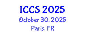 International Conference on Consciousness Science (ICCS) October 30, 2025 - Paris, France