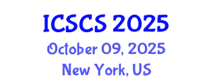 International Conference on Science, Culture and Society (ICSCS) October 09, 2025 - New York, United States