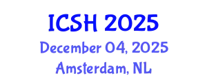International Conference on Sexual Health (ICSH) December 04, 2025 - Amsterdam, Netherlands
