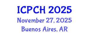International Conference on Paediatrics and Child Health (ICPCH) November 27, 2025 - Buenos Aires, Argentina