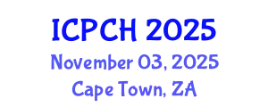 International Conference on Paediatrics and Child Health (ICPCH) November 03, 2025 - Cape Town, South Africa