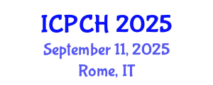 International Conference on Paediatrics and Child Health (ICPCH) September 11, 2025 - Rome, Italy
