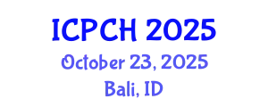 International Conference on Paediatrics and Child Health (ICPCH) October 23, 2025 - Bali, Indonesia