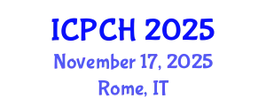 International Conference on Paediatrics and Child Health (ICPCH) November 17, 2025 - Rome, Italy