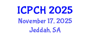 International Conference on Paediatrics and Child Health (ICPCH) November 17, 2025 - Jeddah, Saudi Arabia