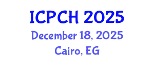 International Conference on Paediatrics and Child Health (ICPCH) December 18, 2025 - Cairo, Egypt