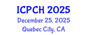 International Conference on Paediatrics and Child Health (ICPCH) December 25, 2025 - Quebec City, Canada
