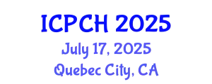 International Conference on Paediatrics and Child Health (ICPCH) July 17, 2025 - Quebec City, Canada