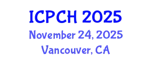 International Conference on Paediatrics and Child Health (ICPCH) November 24, 2025 - Vancouver, Canada