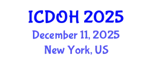 International Conference on Dentistry and Oral Health (ICDOH) December 11, 2025 - New York, United States