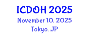 International Conference on Dentistry and Oral Health (ICDOH) November 10, 2025 - Tokyo, Japan