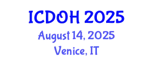 International Conference on Dentistry and Oral Health (ICDOH) August 14, 2025 - Venice, Italy