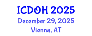 International Conference on Dentistry and Oral Health (ICDOH) December 29, 2025 - Vienna, Austria